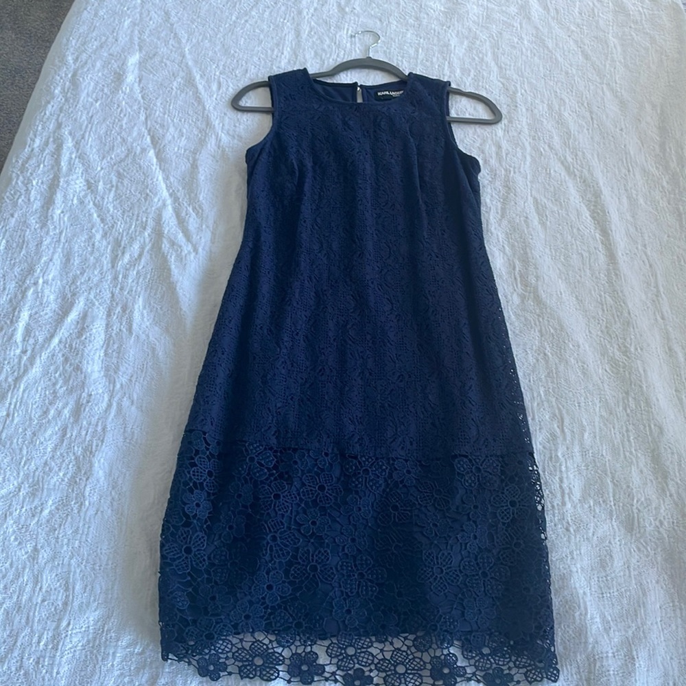 Karl Lagerfeld sleeveless dress - size 4